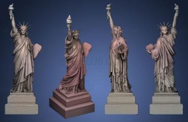 3D model Statue of Liberty (STL)